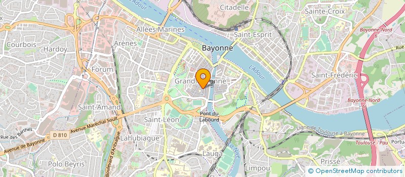 localisation de l'entreprise MONSIEUR ELIAN EMATEGUY à BAYONNE