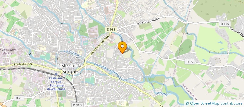 localisation de l'entreprise MONSIEUR ELIAN GAMET à L'ISLE-SUR-LA-SORGUE