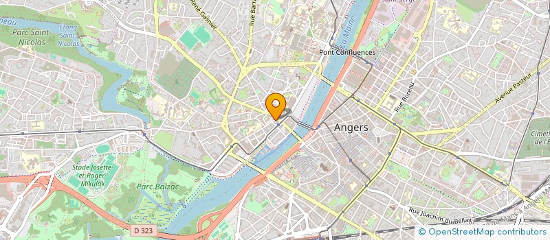 localisation de l'entreprise MONSIEUR ELIAN JEANNE MOUZET à ANGERS