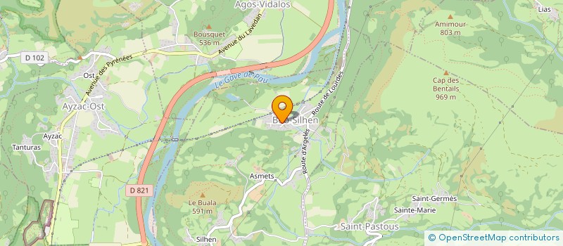 localisation de l'entreprise MONSIEUR ELIAN MANAUD  BOO-SILHEN