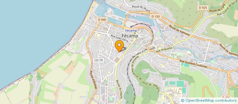 localisation de l'entreprise MONSIEUR ELIAN NAZE à FECAMP