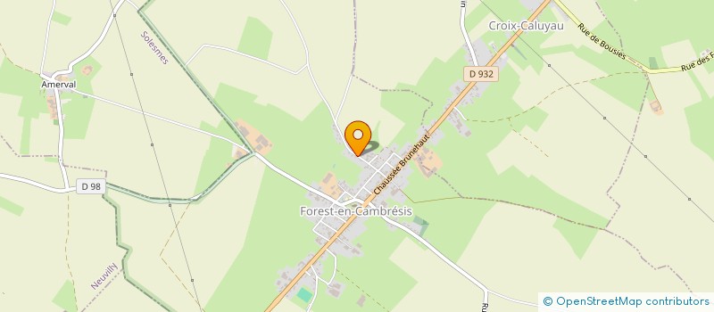 localisation de l'entreprise MONSIEUR ELIAN NOLIN  FOREST-EN-CAMBRESIS