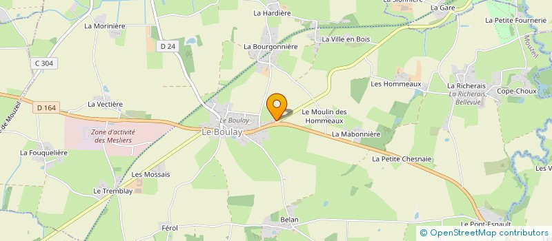 localisation de l'entreprise MONSIEUR ELIAN RABINE  MOUZEIL