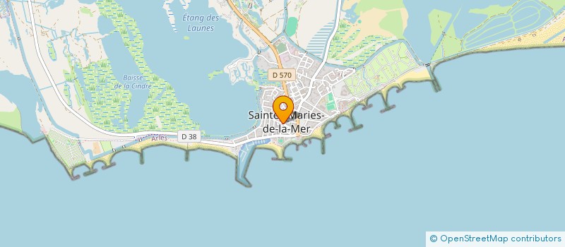 localisation de l'entreprise MONSIEUR ELIAN VEZINET à SAINTES-MARIES-DE-LA-MER
