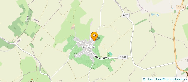 localisation de l'entreprise MONSIEUR ELIANE VALDENAIRE  DEUXVILLE