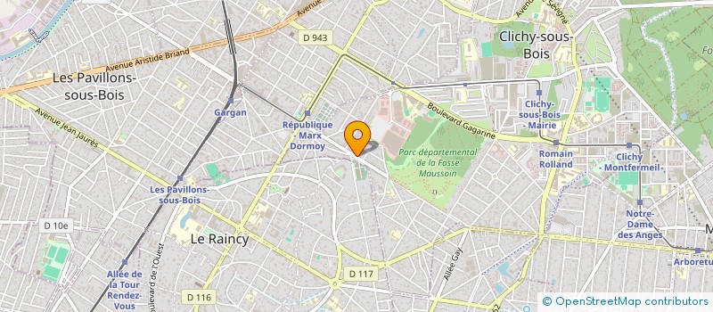 localisation de l'entreprise MONSIEUR ELIAOU BALOUKA à CLICHY-SOUS-BOIS