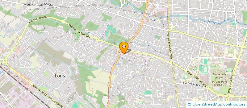 localisation de l'entreprise MONSIEUR ELIAS ABLOUK à LONS