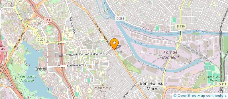 localisation de l'entreprise MONSIEUR ELIAS ABOU DAHER  BONNEUIL-SUR-MARNE