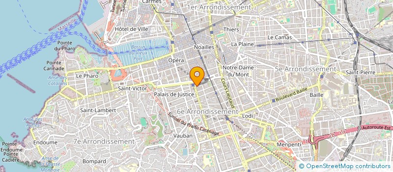 localisation de l'entreprise MONSIEUR ELIAS ABOUJAOUDE  MARSEILLE