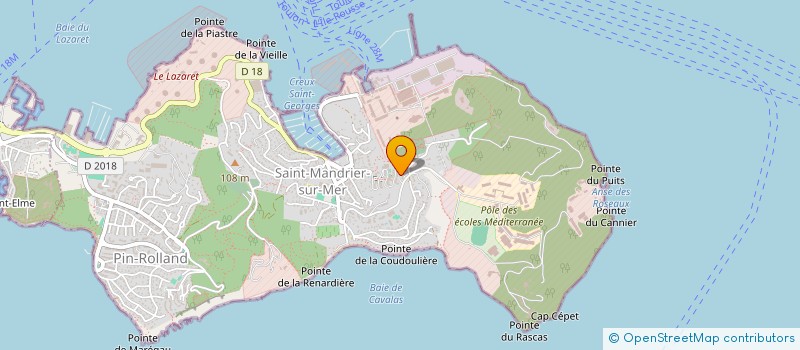 localisation de l'entreprise MONSIEUR ELIAS AFTAH-FROISSART  SAINT-MANDRIER-SUR-MER