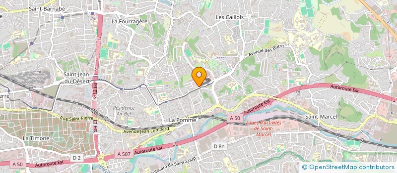 localisation de l'entreprise MONSIEUR ELIAS AHAMADA à MARSEILLE