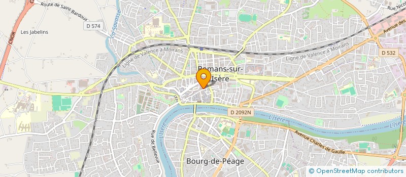 localisation de l'entreprise MONSIEUR ELIAS ALLOULA  ROMANS-SUR-ISERE