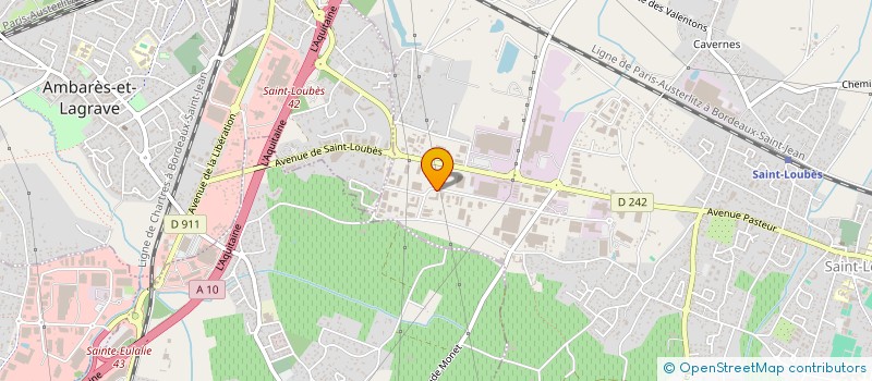 localisation de l'entreprise MONSIEUR ELIAS AMMA  SAINT-LOUBES