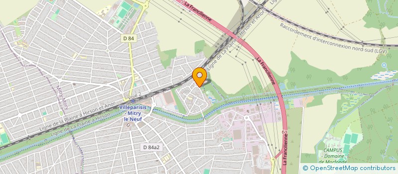 localisation de l'entreprise MONSIEUR ELIAS BELLIA  VILLEPARISIS