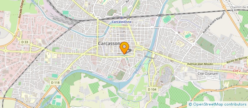 localisation de l'entreprise MONSIEUR ELIAS BENARBIA à CARCASSONNE