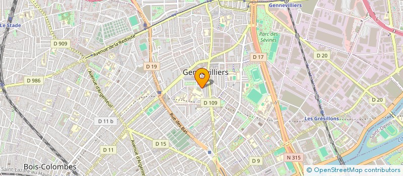 localisation de l'entreprise MONSIEUR ELIAS BENSEHIL à GENNEVILLIERS