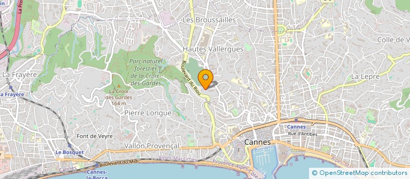 localisation de l'entreprise MONSIEUR ELIAS BOUGHERIRA à CANNES