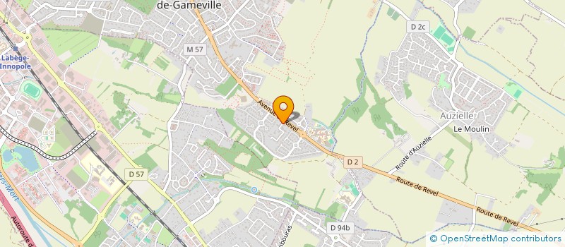 localisation de l'entreprise MONSIEUR ELIAS BOUHLEL  SAINT-ORENS-DE-GAMEVILLE