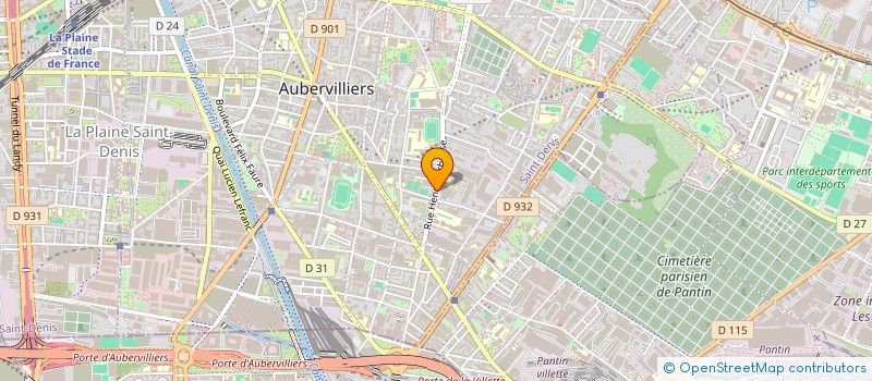 localisation de l'entreprise MONSIEUR ELIAS BOUIT  AUBERVILLIERS