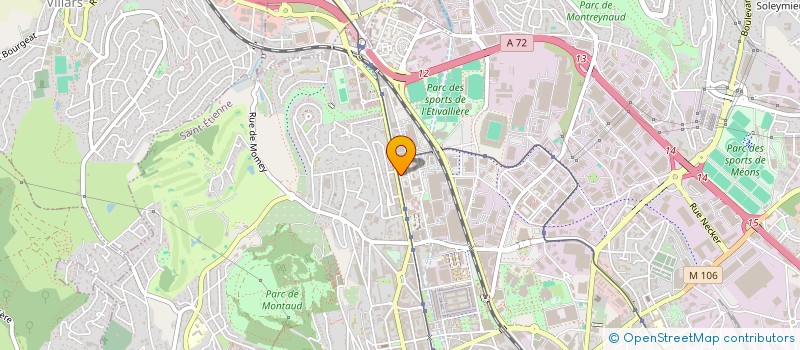 localisation de l'entreprise MONSIEUR ELIAS CHARCHAFJI  SAINT-ETIENNE