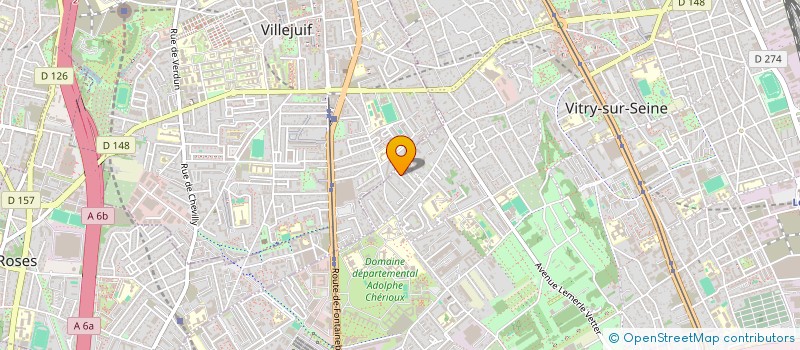 localisation de l'entreprise MONSIEUR ELIAS D'OLIVEIRA à VITRY-SUR-SEINE