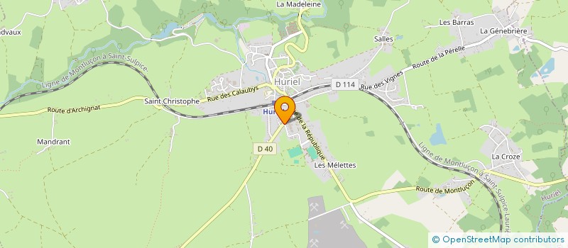 localisation de l'entreprise MONSIEUR ELIAS DA CUNHA FREITAS  HURIEL