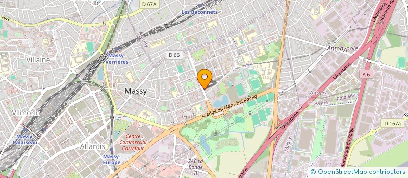 localisation de l'entreprise MONSIEUR ELIAS DABBOURA  MASSY