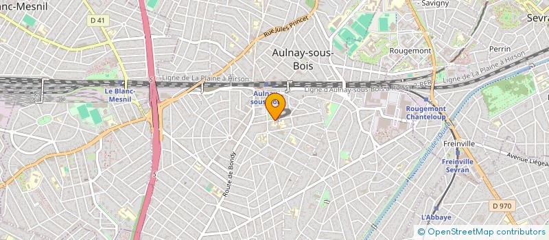 localisation de l'entreprise MONSIEUR ELIAS DARGHAM à AULNAY-SOUS-BOIS
