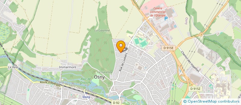 localisation de l'entreprise MONSIEUR ELIAS DE JESUS  OSNY