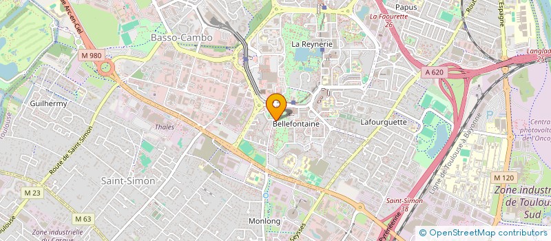 localisation de l'entreprise MONSIEUR ELIAS DE SOUZA MIRANDA à TOULOUSE