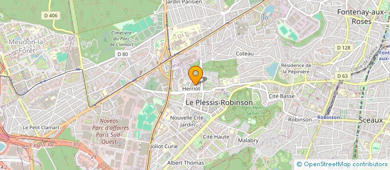 localisation de l'entreprise MONSIEUR ELIAS DIDAUX  LE PLESSIS-ROBINSON