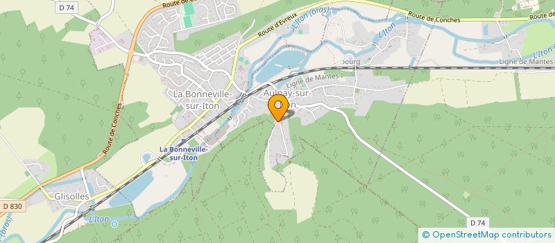 localisation de l'entreprise MONSIEUR ELIAS DRIYES  AULNAY-SUR-ITON