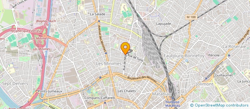 localisation de l'entreprise MONSIEUR ELIAS FARES à TOULOUSE