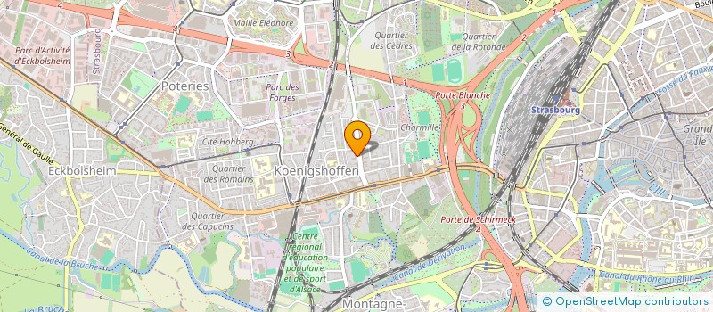 localisation de l'entreprise MONSIEUR ELIAS FRITSCH  STRASBOURG