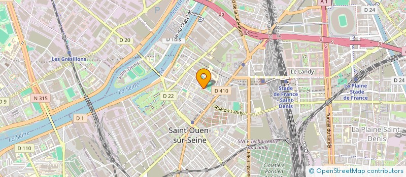 localisation de l'entreprise MONSIEUR ELIAS GOUDIABY à SAINT-OUEN-SUR-SEINE