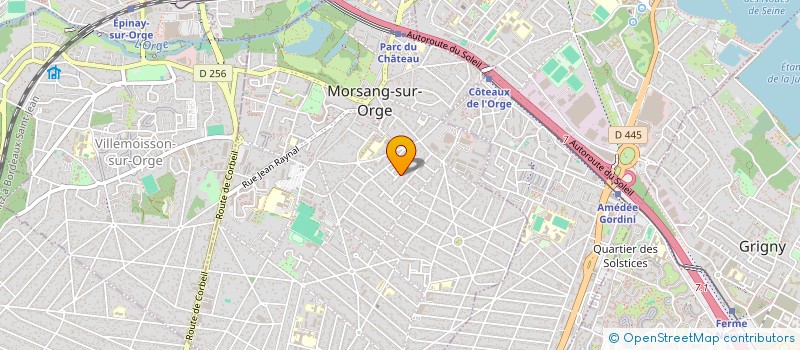 localisation de l'entreprise MONSIEUR ELIAS HAMRAOUI  MORSANG-SUR-ORGE