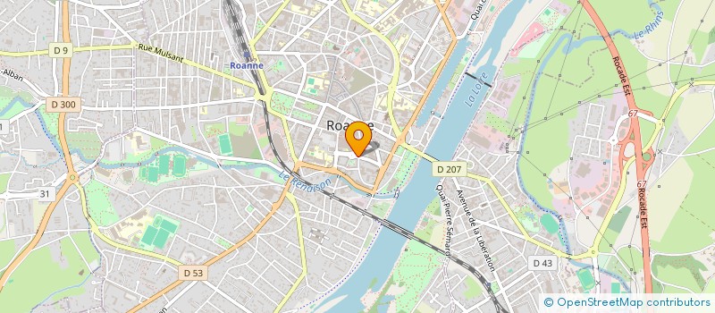 localisation de l'entreprise MONSIEUR ELIAS HASSANI  ROANNE