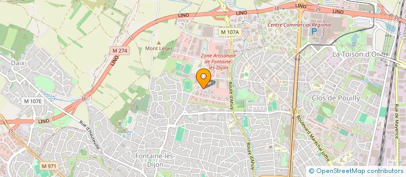 localisation de l'entreprise MONSIEUR ELIAS HAYHAY SORDO  FONTAINE-LES-DIJON