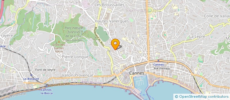 localisation de l'entreprise MONSIEUR ELIAS HOUAM  CANNES