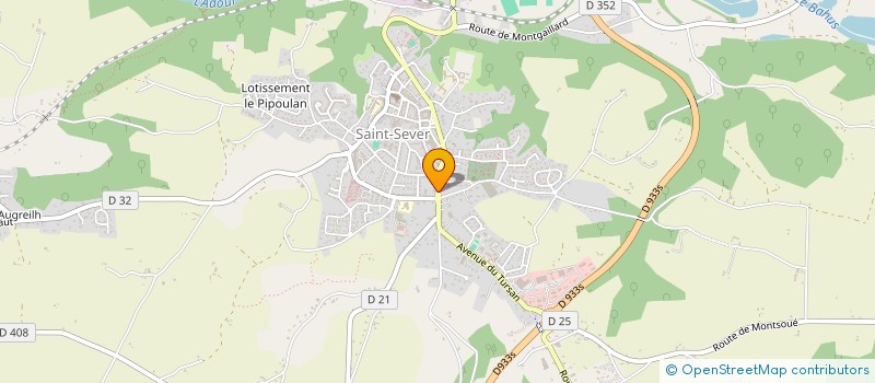 localisation de l'entreprise MONSIEUR ELIAS JANAOUI à SAINT-SEVER
