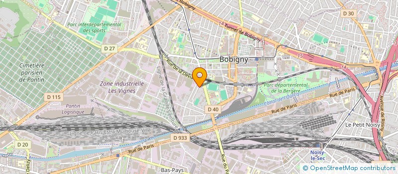 localisation de l'entreprise MONSIEUR ELIAS KAICHOUH HAKMI à BOBIGNY