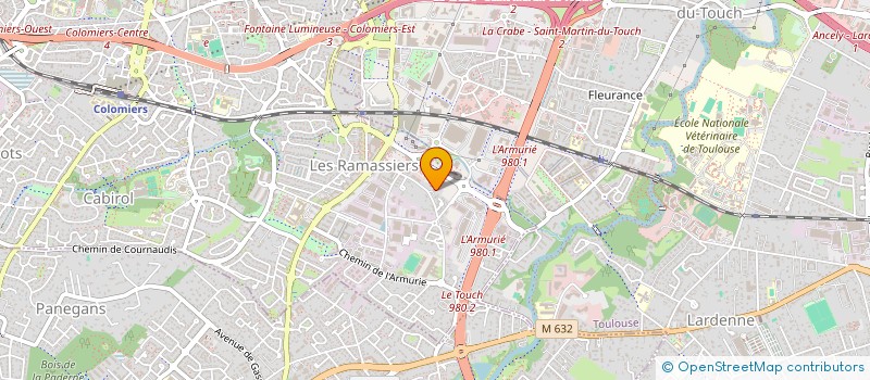 localisation de l'entreprise MONSIEUR ELIAS KHADRI à COLOMIERS