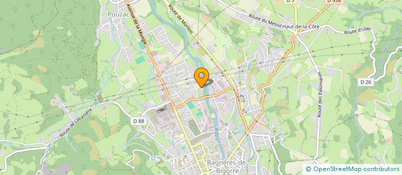 localisation de l'entreprise MONSIEUR ELIAS KHALES  BAGNERES-DE-BIGORRE
