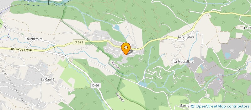 localisation de l'entreprise MONSIEUR ELIAS LARTIGUE  BURLATS