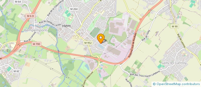 localisation de l'entreprise MONSIEUR ELIAS LOUNAS  HEM