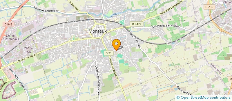 localisation de l'entreprise MONSIEUR ELIAS MAKHLOUFI  MONTEUX