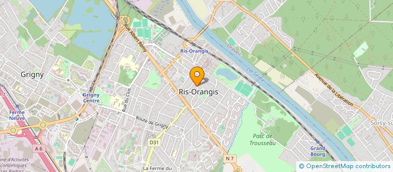 localisation de l'entreprise MONSIEUR ELIAS MALLAH à RIS-ORANGIS