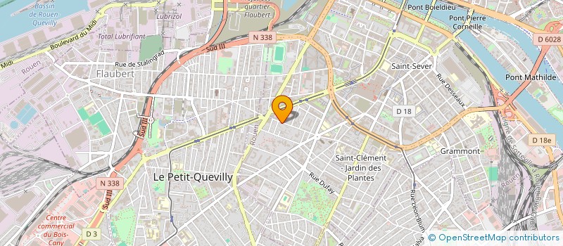 localisation de l'entreprise MONSIEUR ELIAS MAZLIN  ROUEN