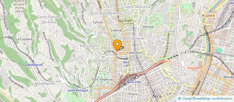 localisation de l'entreprise MONSIEUR ELIAS METO à NICE