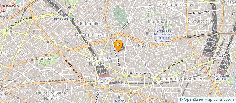 localisation de l'entreprise MONSIEUR ELIAS MOUDDEN  PARIS